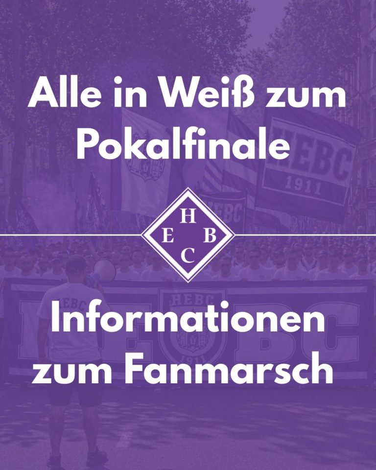 HEBC Fanmarsch zum Pokalfinale